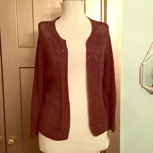 Tory Burch crochet cardigan